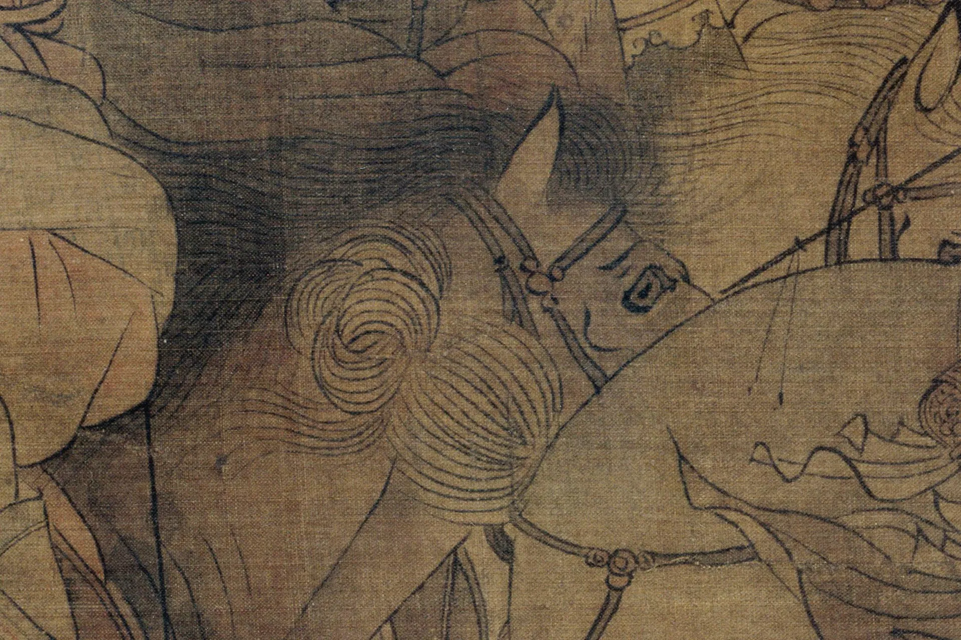 金代张瑀《文姬归汉图》高清大图局部 (8)