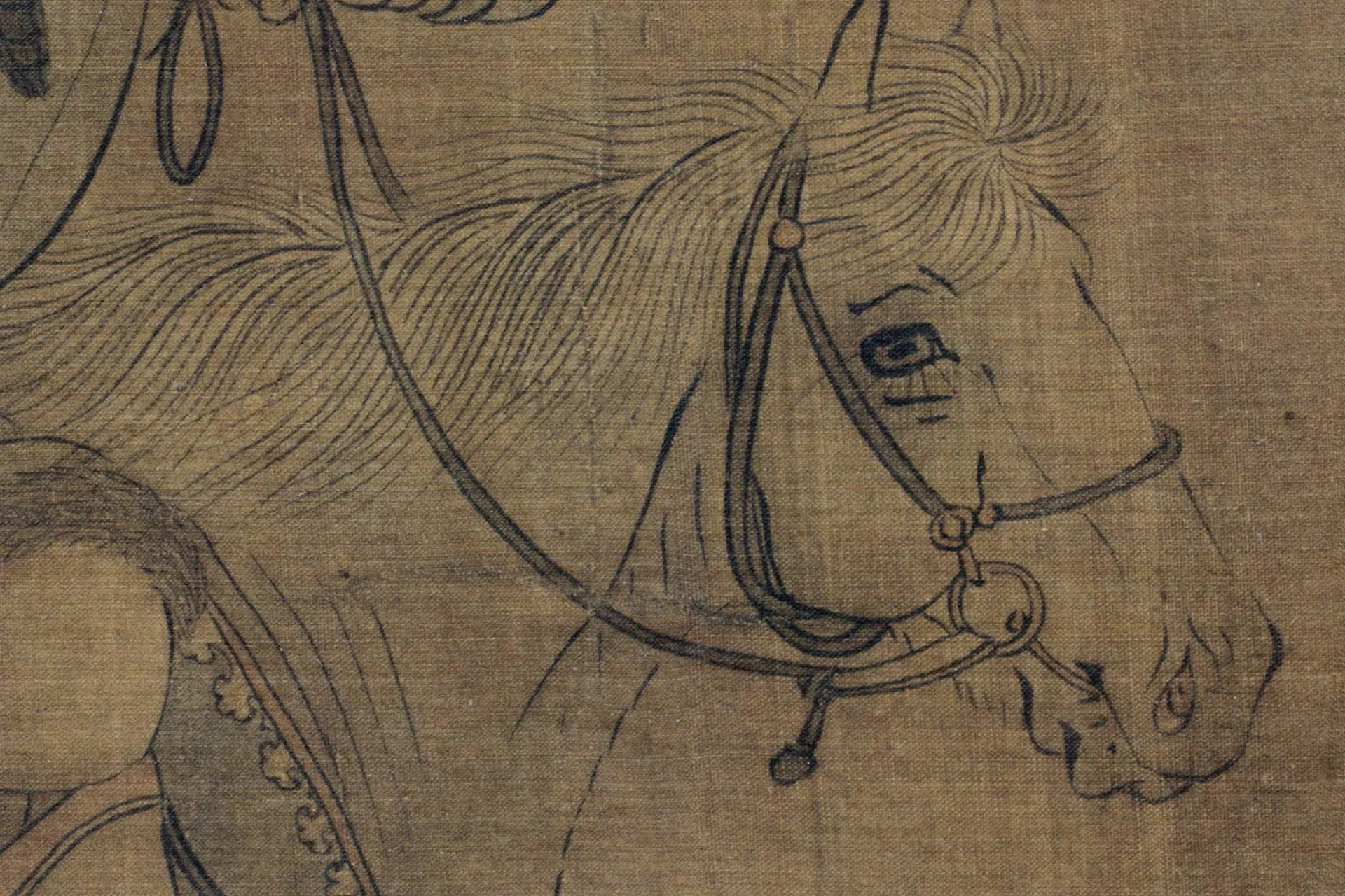 金代张瑀《文姬归汉图》高清大图局部 (3)