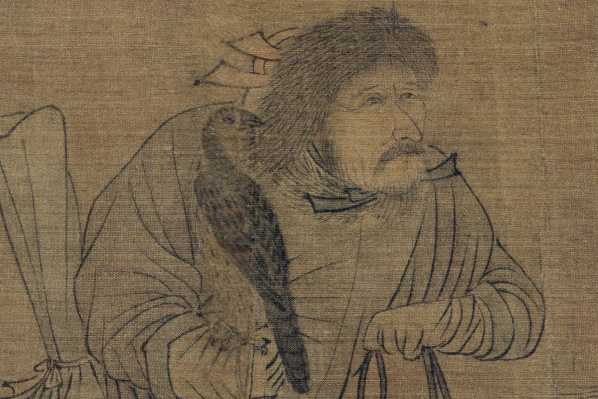 金代张瑀《文姬归汉图》高清大图局部 (2)