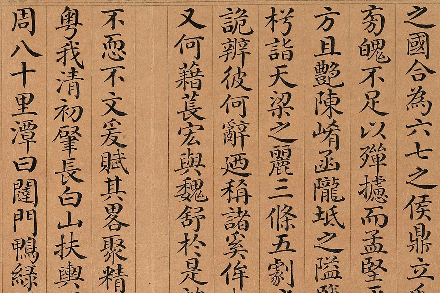 金士松小楷书《乾隆盛京赋》册局部 (3)