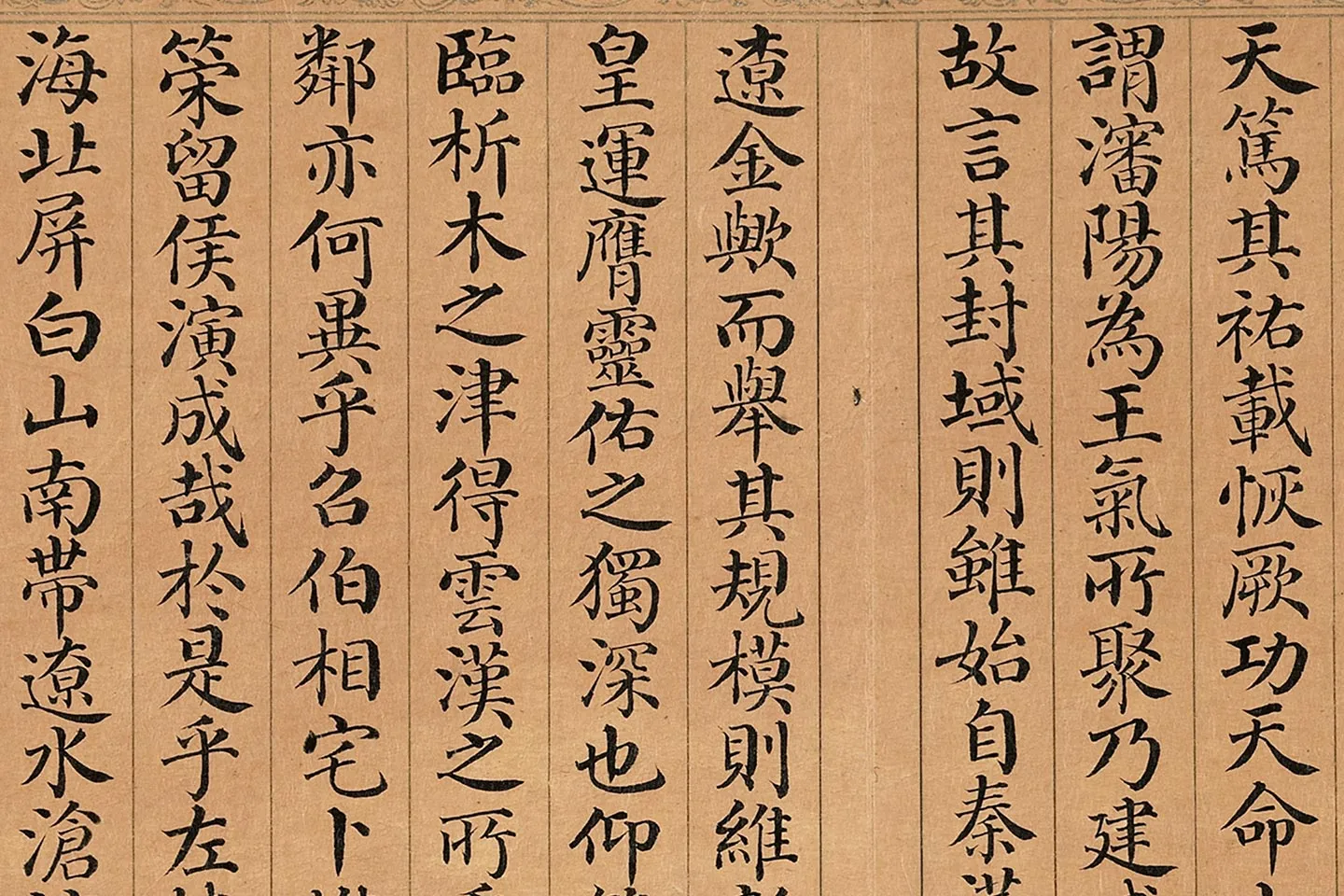 金士松小楷书《乾隆盛京赋》册局部 (4)