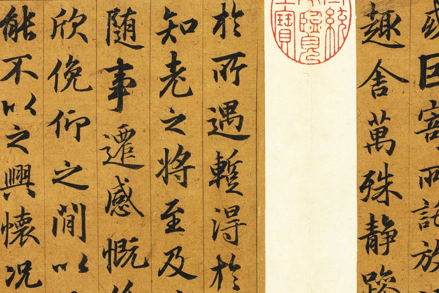 俞和《临定武褉帖》局部 (2)