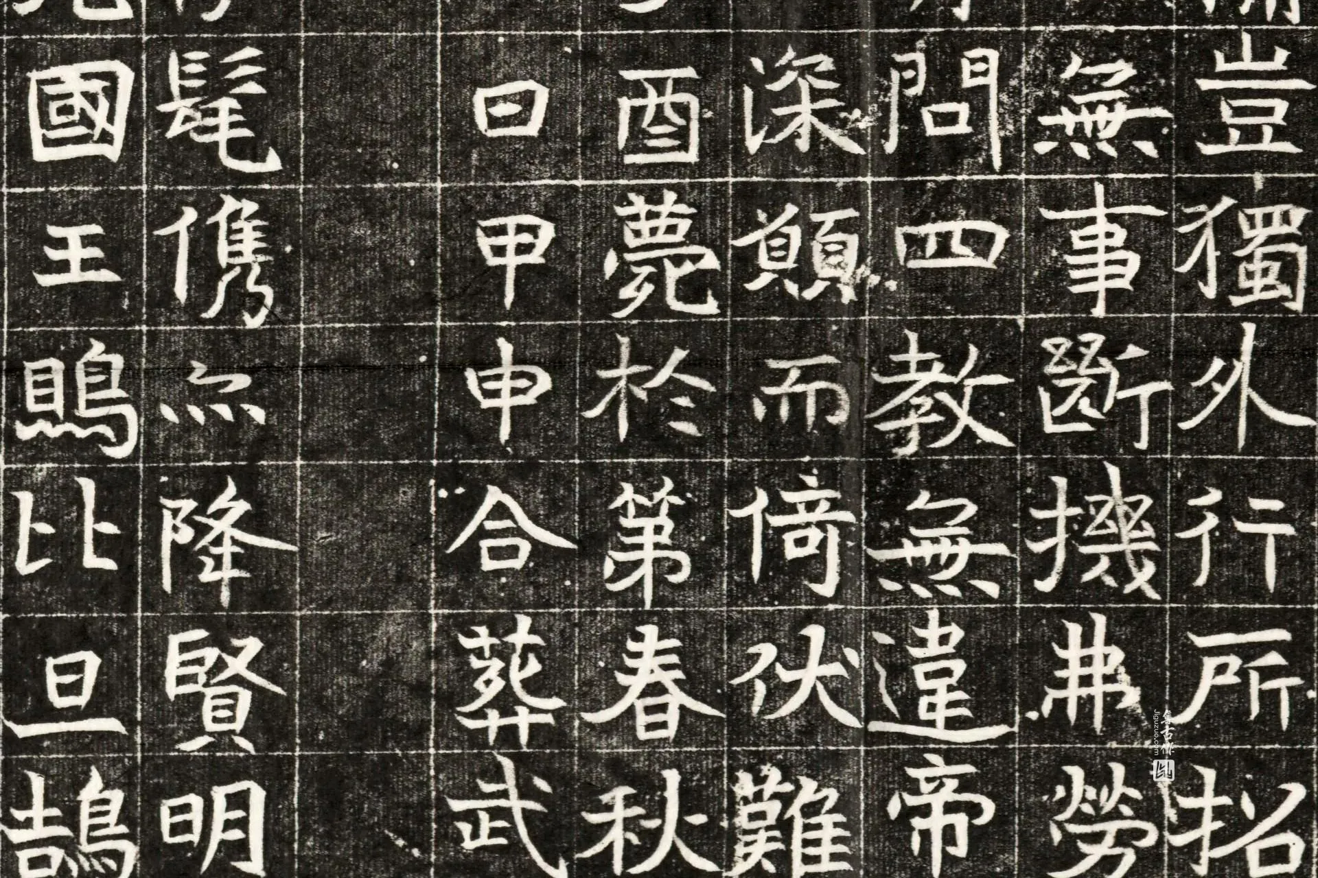 北魏《元勰妃李媛华墓志》墨拓高清大图局部 (6)