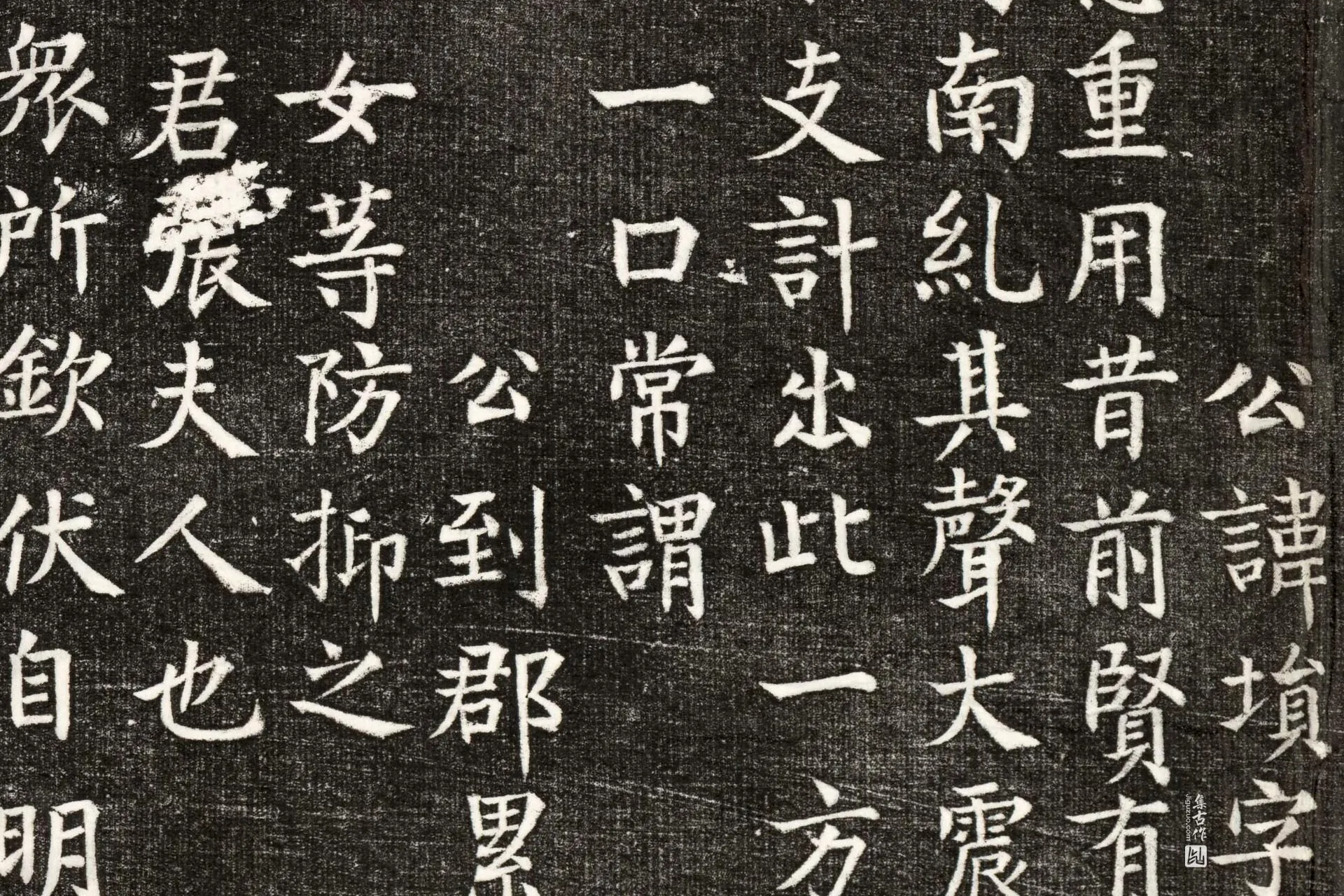 唐代《韦埙妻温瑗墓志》墨拓高清大图局部 (8)