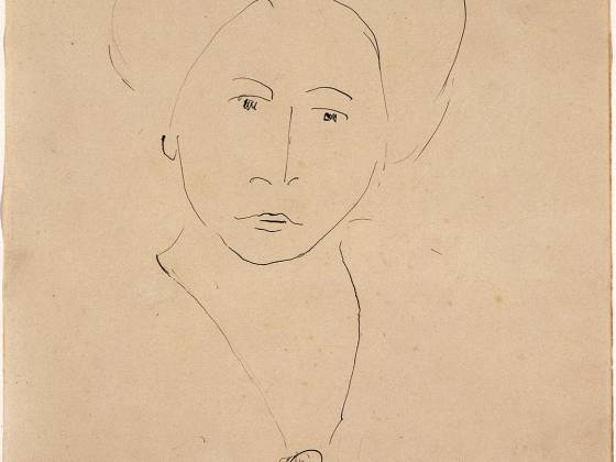 马蒂斯《哈里特·莱恩·利维肖像》