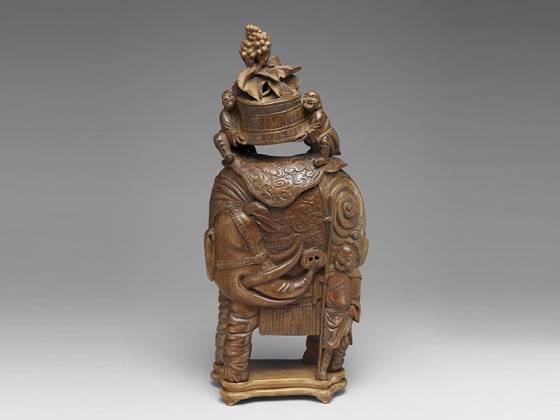 清代竹雕万象更新