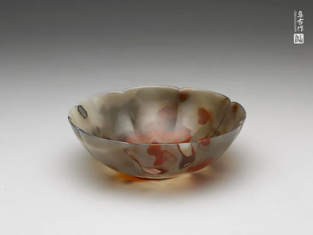 清代“玛瑙花式碗”-(2)
