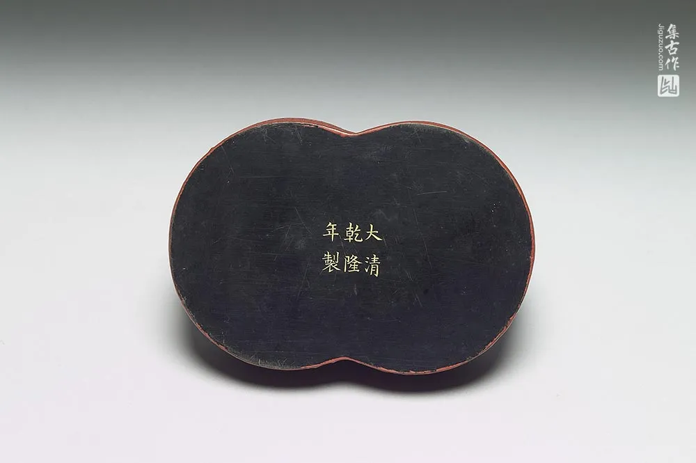 清代“剔红连环宝盒”漆器-(4)
