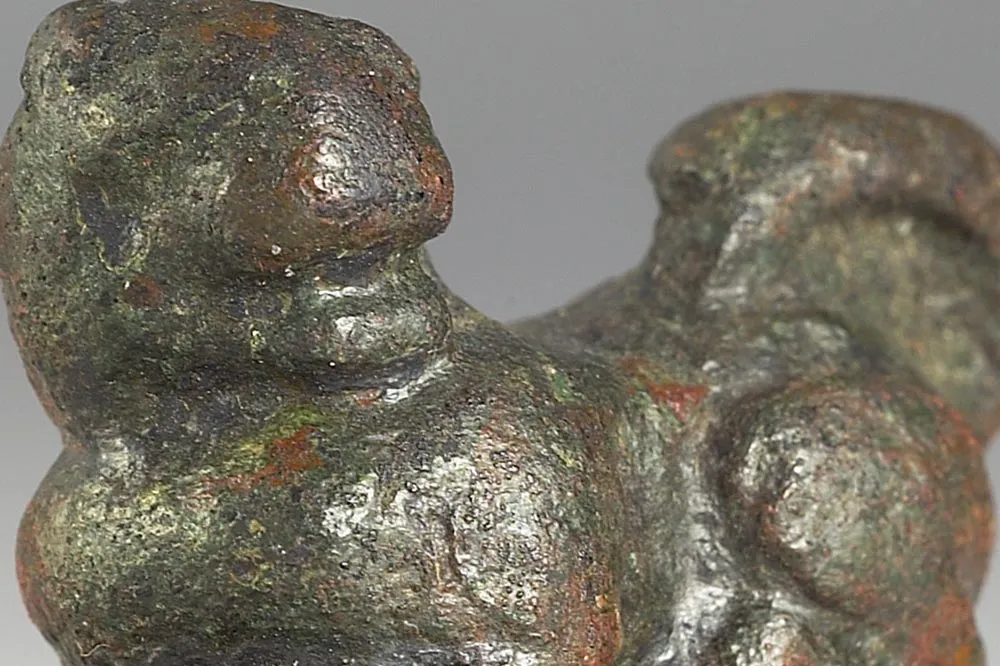 宋代「□」铜印局部 (1)