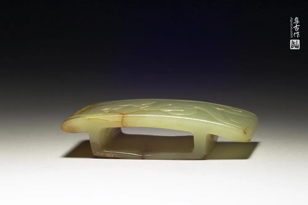 东汉“兽纹玉剑璏”玉器-(2)