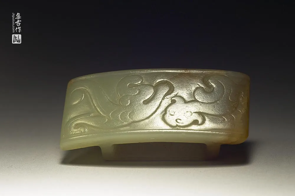 东汉“兽纹玉剑璏”玉器-(1)