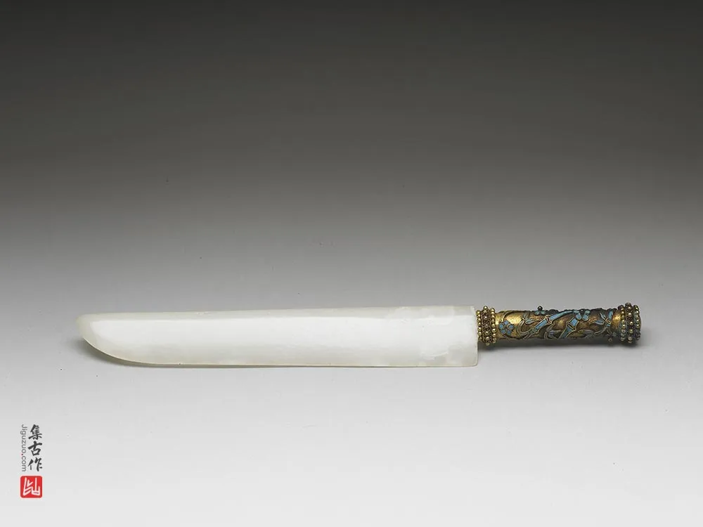 清代“玉刀”玉器-(1)