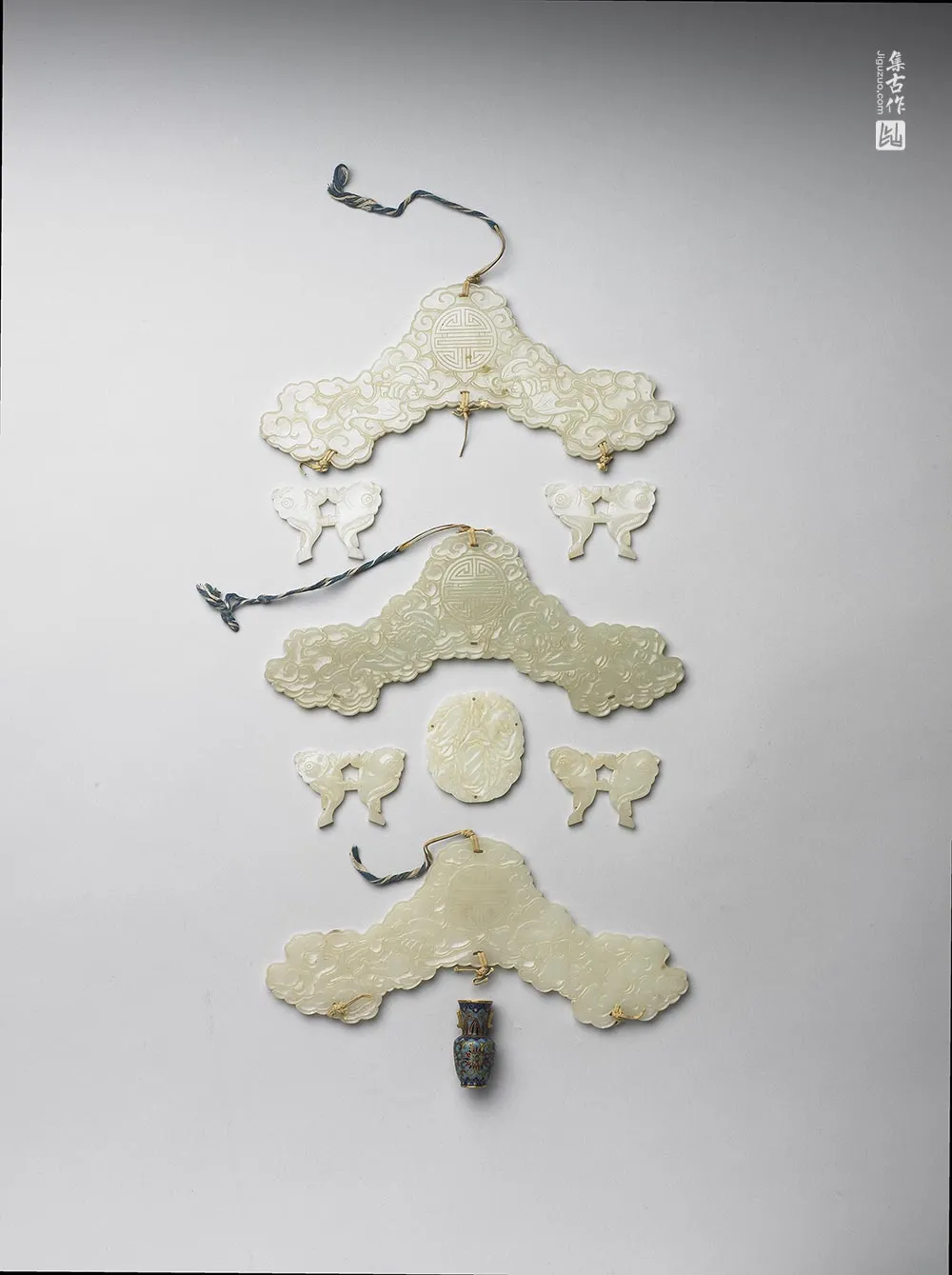 清代“玉双鱼佩”玉器-(3)