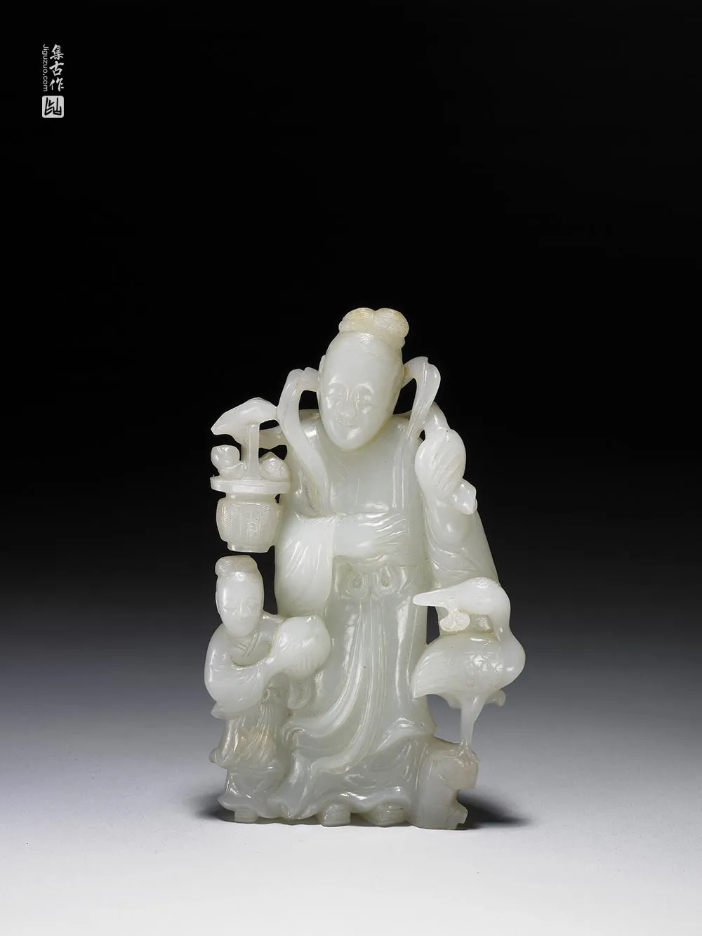 清代“玉麻姑”玉器-(3)