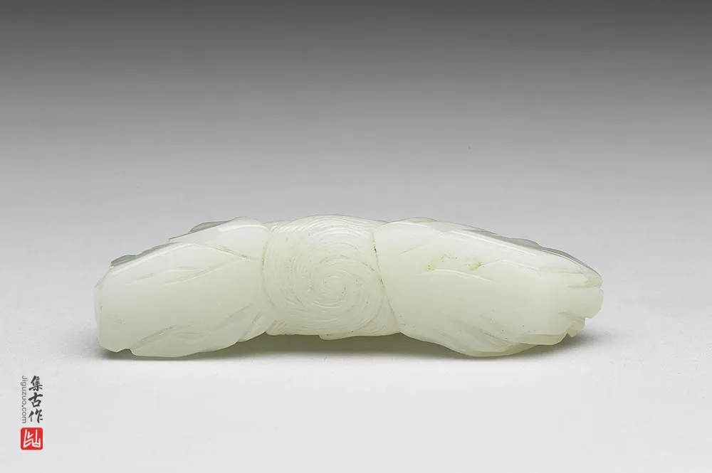 清代“玉海山旭日笔架”玉器-(5)