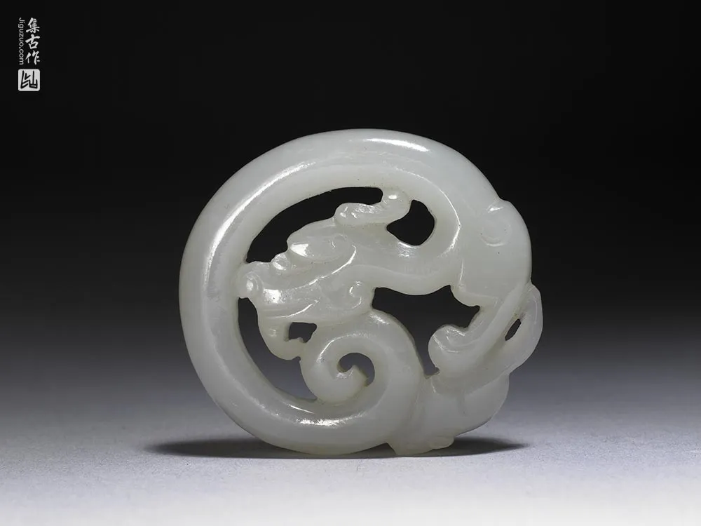 清代“玉子辰佩”玉器-(1)