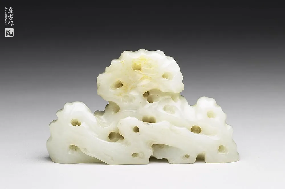 清代“玉笔架”玉器-(1)