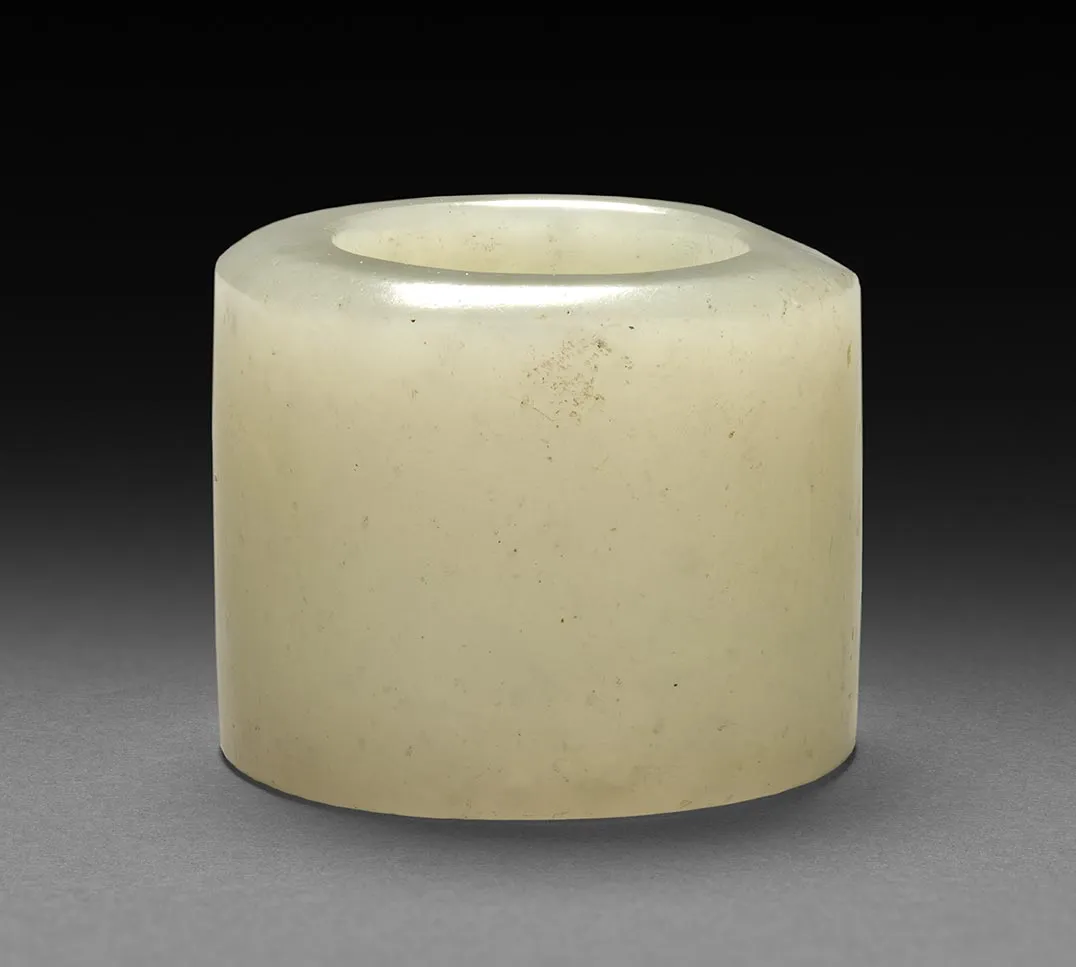 清代白玉扳指02