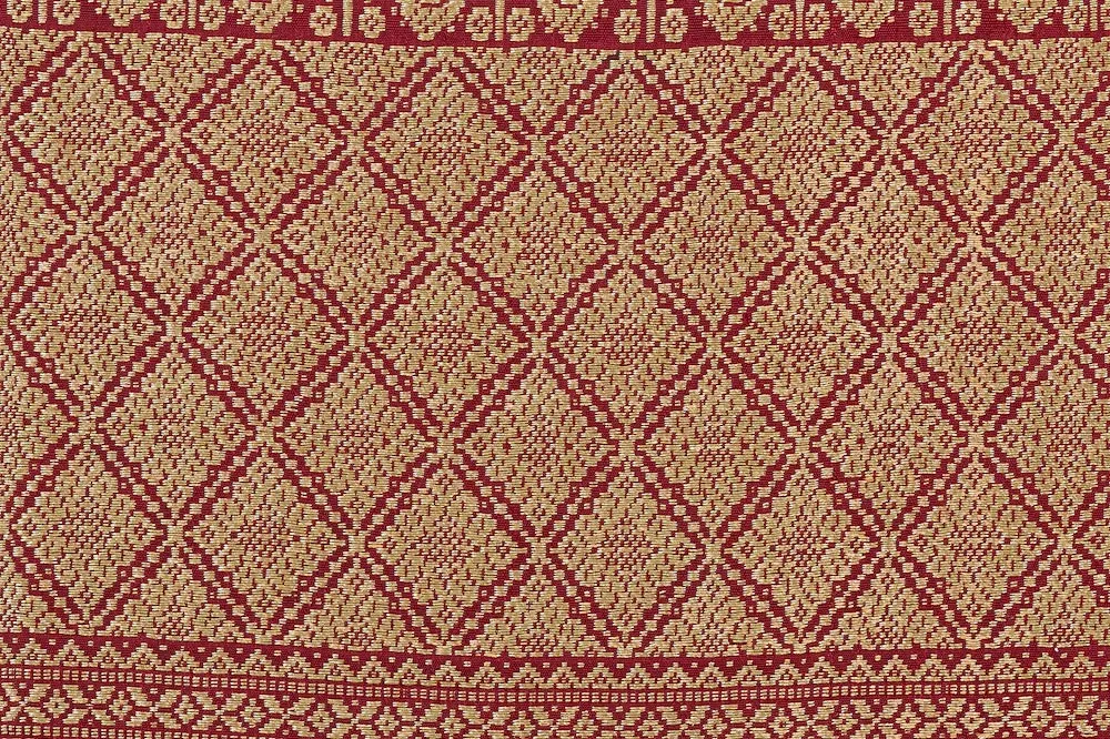 印尼织金肩布或腰布局部 (2)