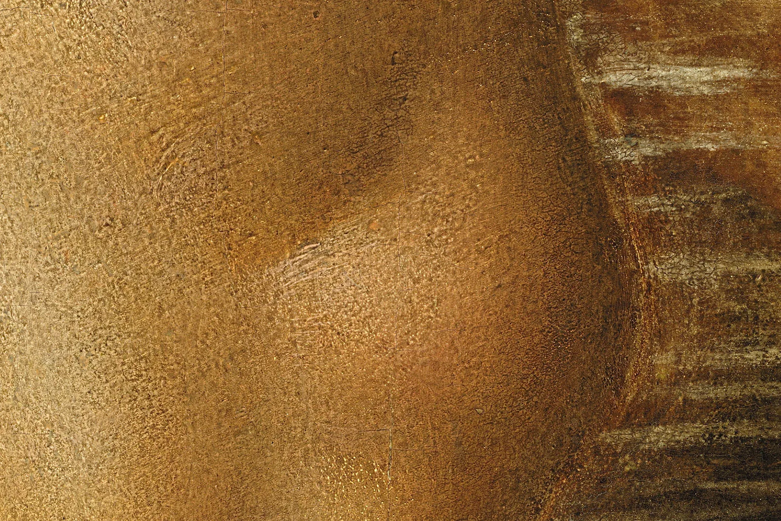 韦罗基奥工作室、达芬奇《基督受洗》超高清大图局部 (14)