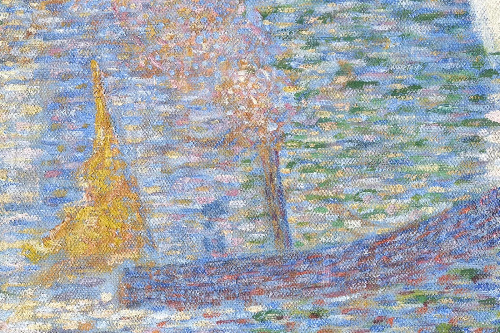 乔治·修拉《大碗岛的星期天下午》超高清大图局部 (14)