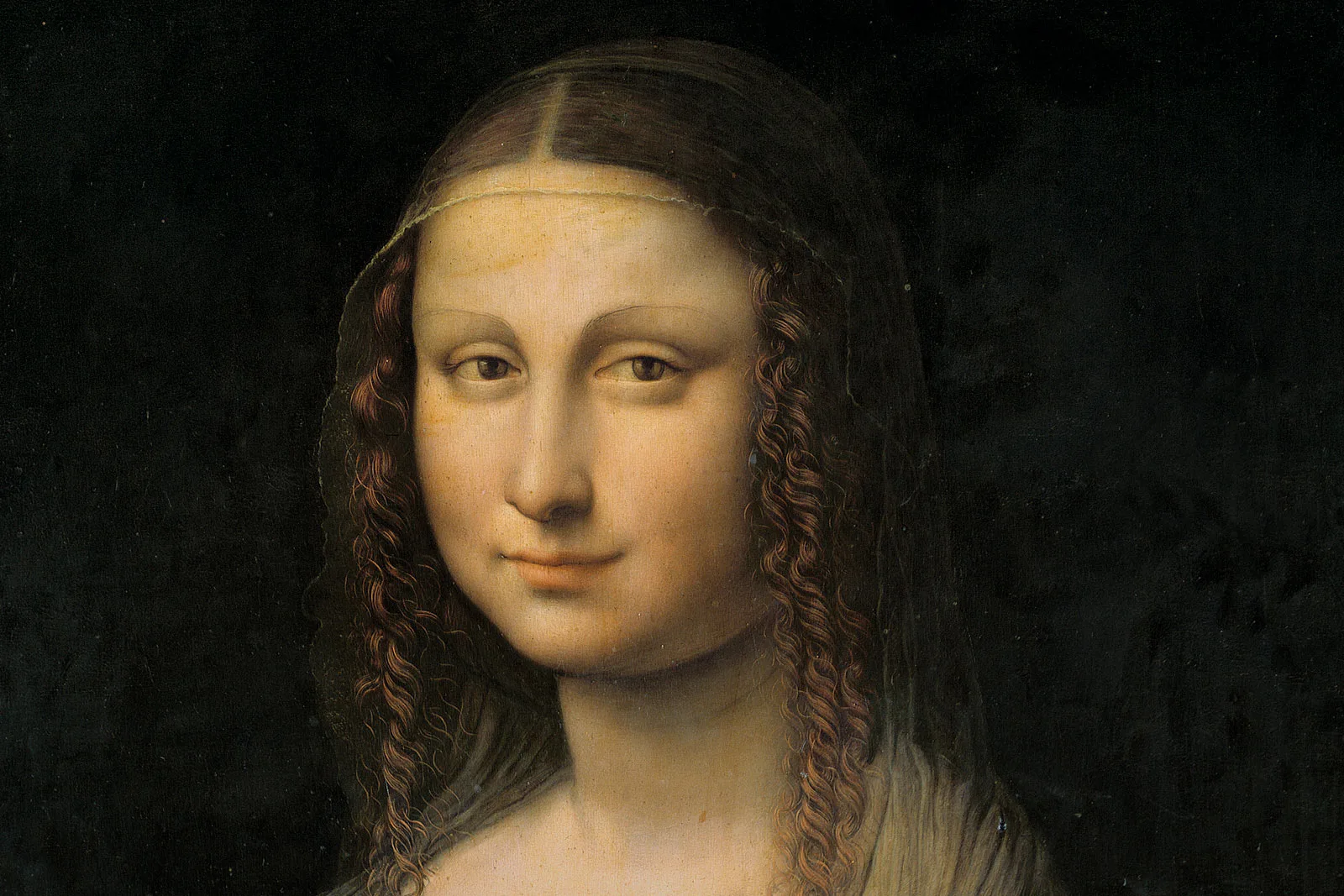 芬奇工作室《普拉多蒙娜丽莎》局部 (3)