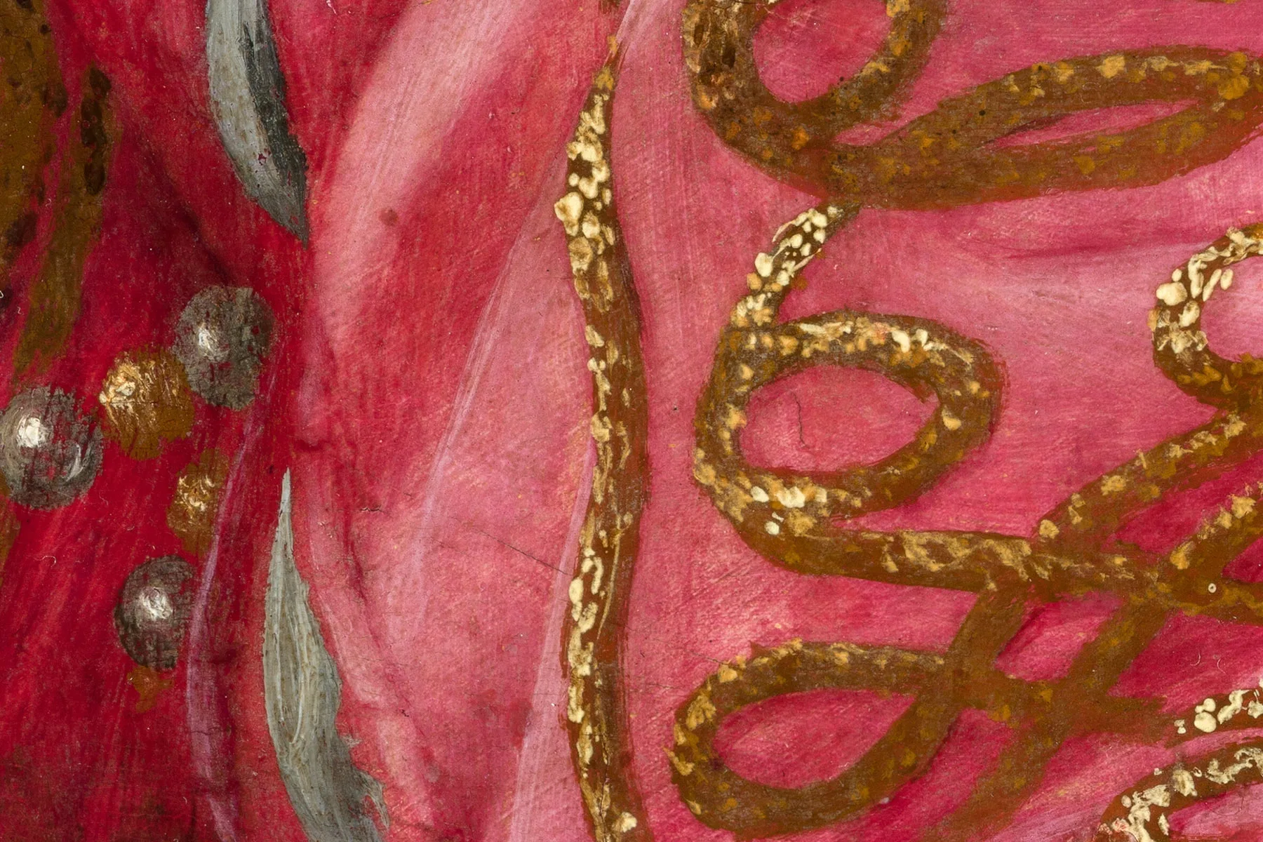 布龙齐诺矫饰主义油画肖像画作品《托莱多的埃莱奥诺拉女士肖像》超高清大图局部细节 (15)