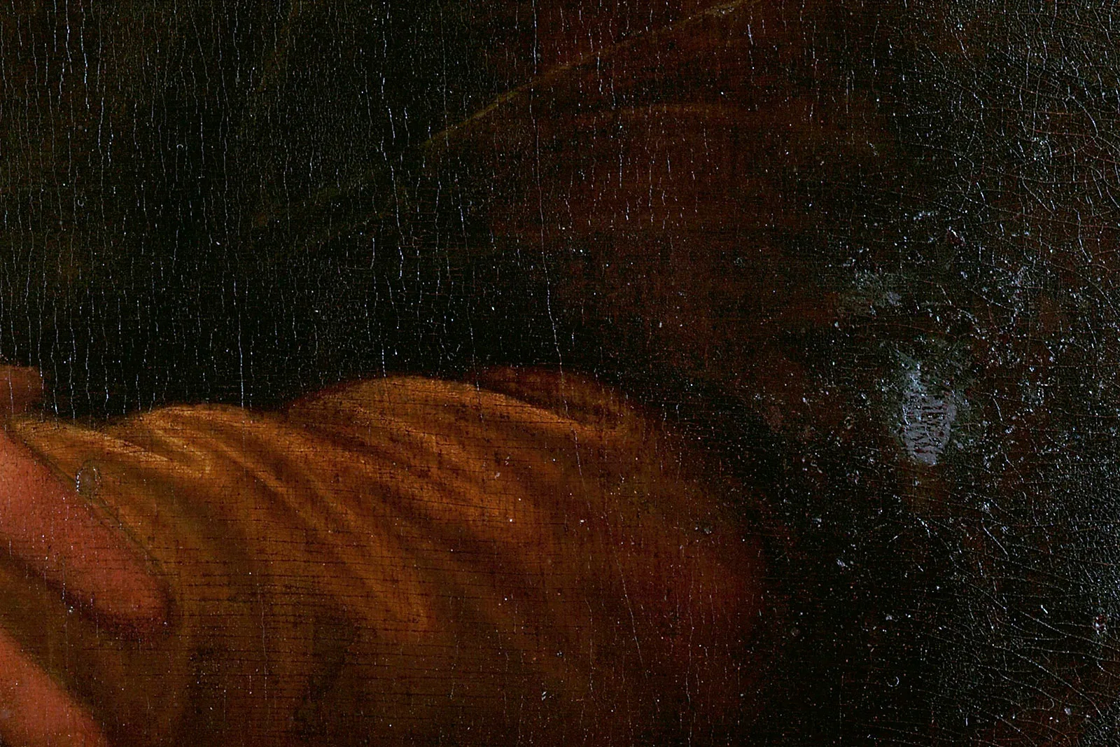 达·芬奇《蒙娜丽莎》高清大图局部 (6)