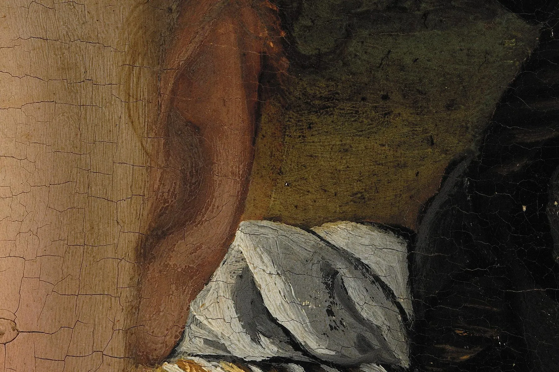 布龙齐诺《托莱多的埃利诺拉肖像》超高清大图局部细节 (19)