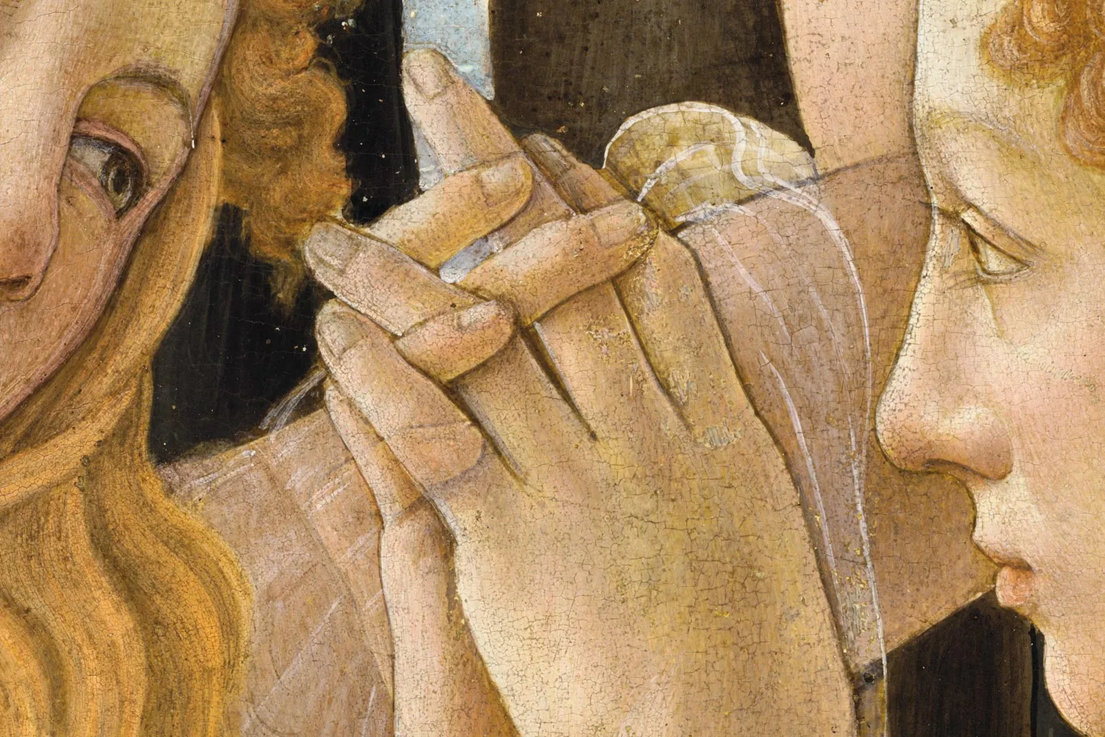 波提切利《春》超高清大图局部 (2)