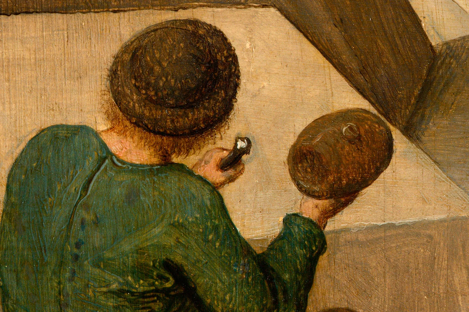 彼得·勃鲁盖尔《大巴别塔》超高清大图局部 (1)