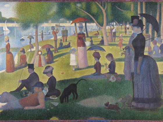 乔治·修拉《大碗岛的星期天下午》