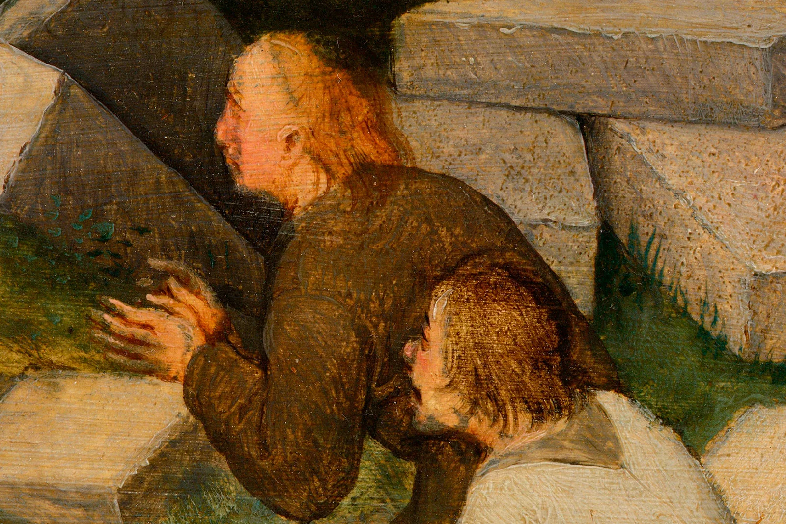 彼得·勃鲁盖尔《大巴别塔》超高清大图局部 (7)