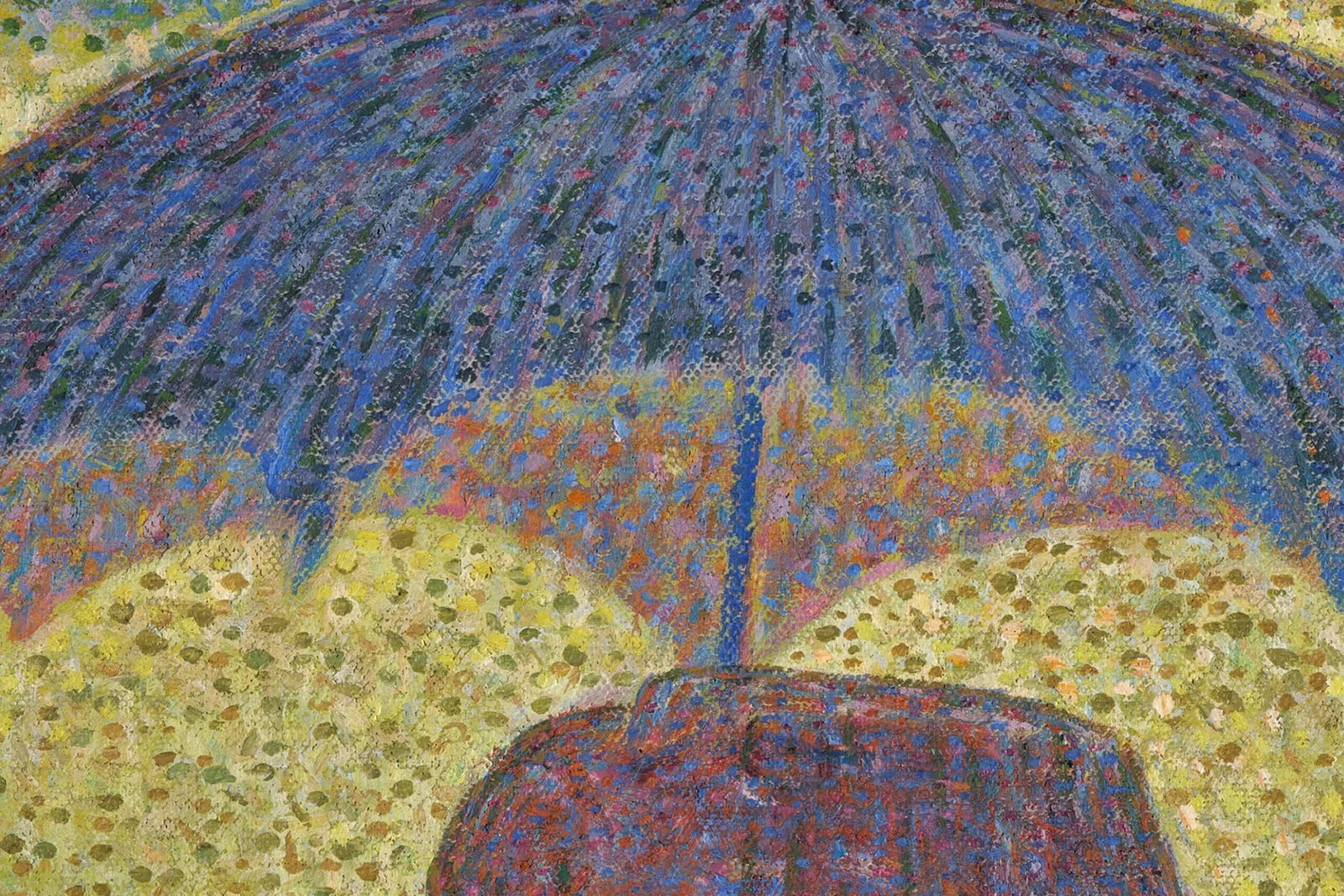 乔治·修拉《大碗岛的星期天下午》超高清大图局部 (6)