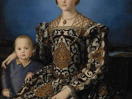 布龙齐诺《托莱多的埃莉诺和她儿子乔瓦尼肖像》