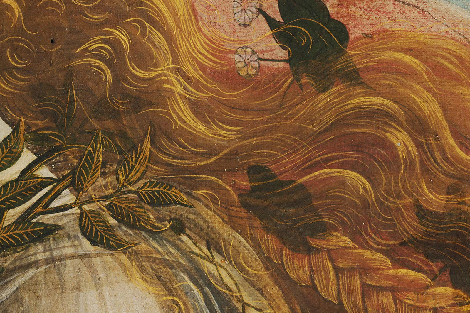 波提切利《维纳斯的诞生》超高清大图局部 (11)