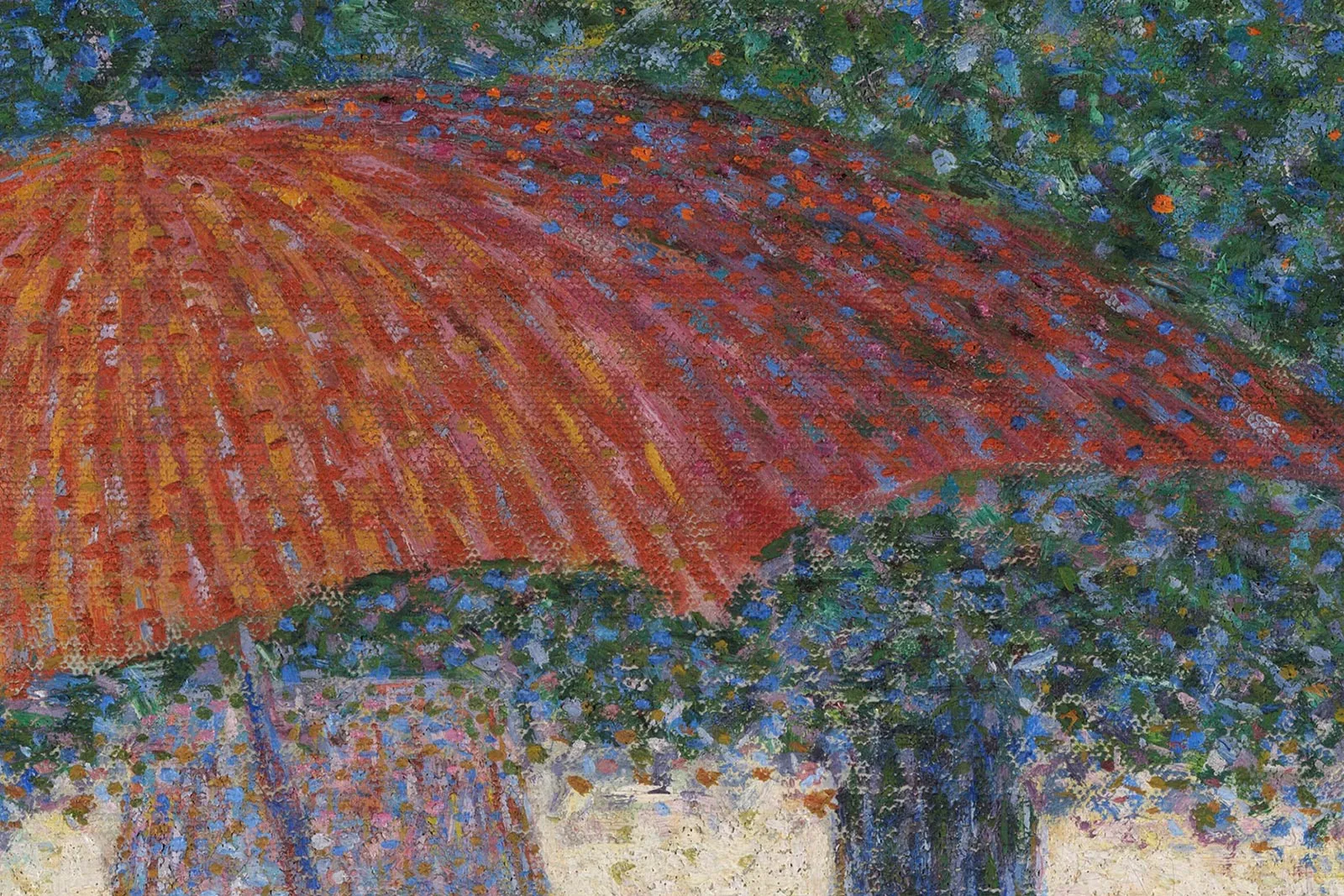 乔治·修拉《大碗岛的星期天下午》超高清大图局部 (3)