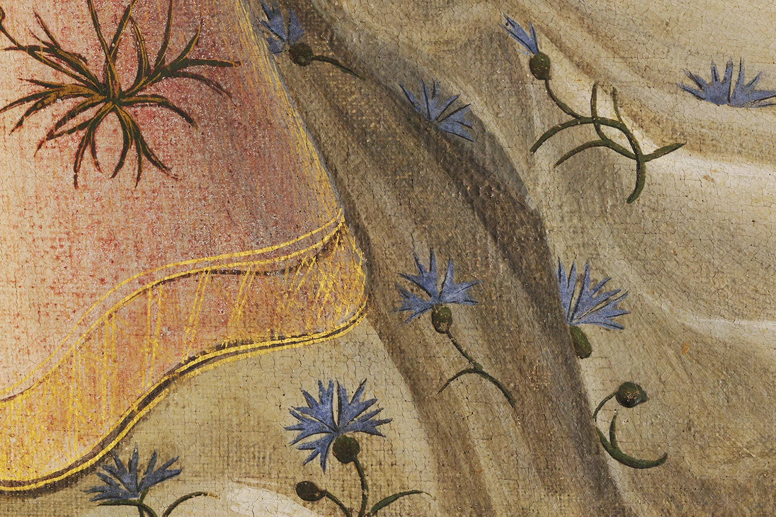 波提切利《维纳斯的诞生》超高清大图局部 (14)