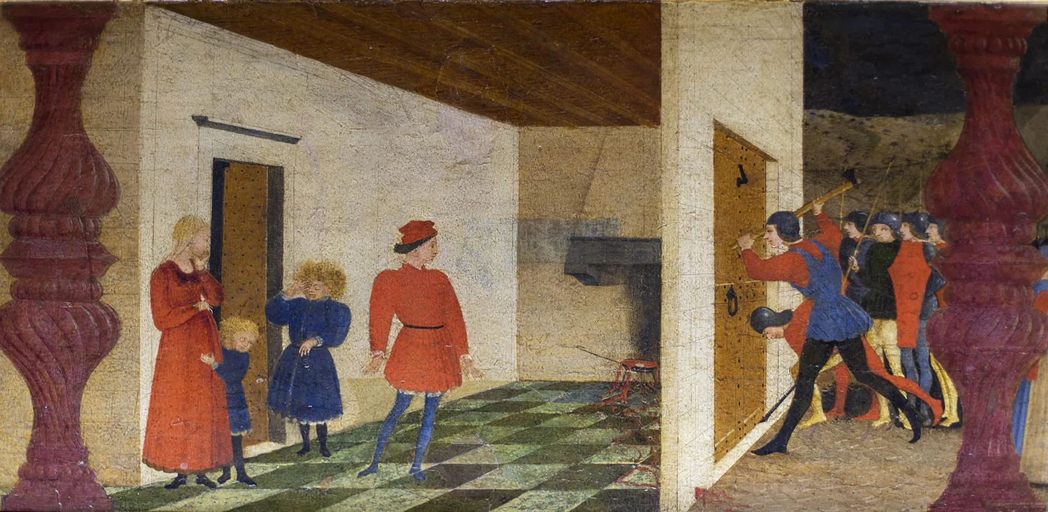 保罗·乌切洛祭坛台座画《基督圣体节》