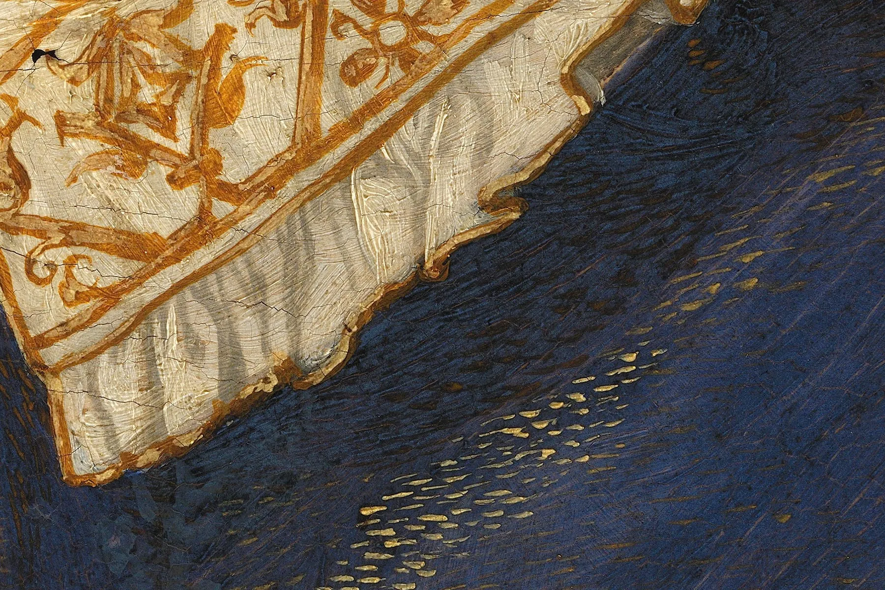 布龙齐诺《托莱多的埃利诺拉肖像》超高清大图局部细节 (20)