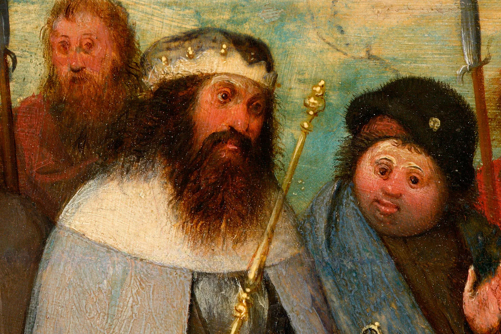 彼得·勃鲁盖尔《大巴别塔》超高清大图局部 (3)