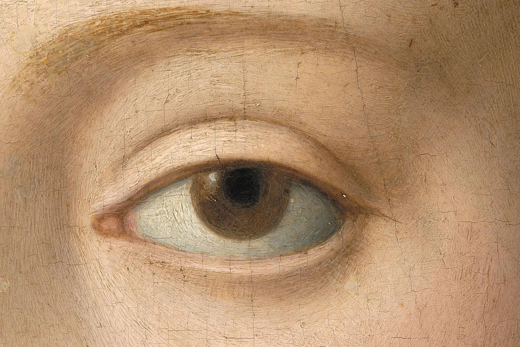 布龙齐诺《托莱多的埃利诺拉肖像》超高清大图局部细节 (4)