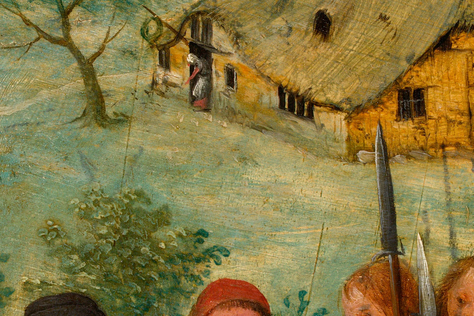 彼得·勃鲁盖尔《大巴别塔》超高清大图局部 (17)