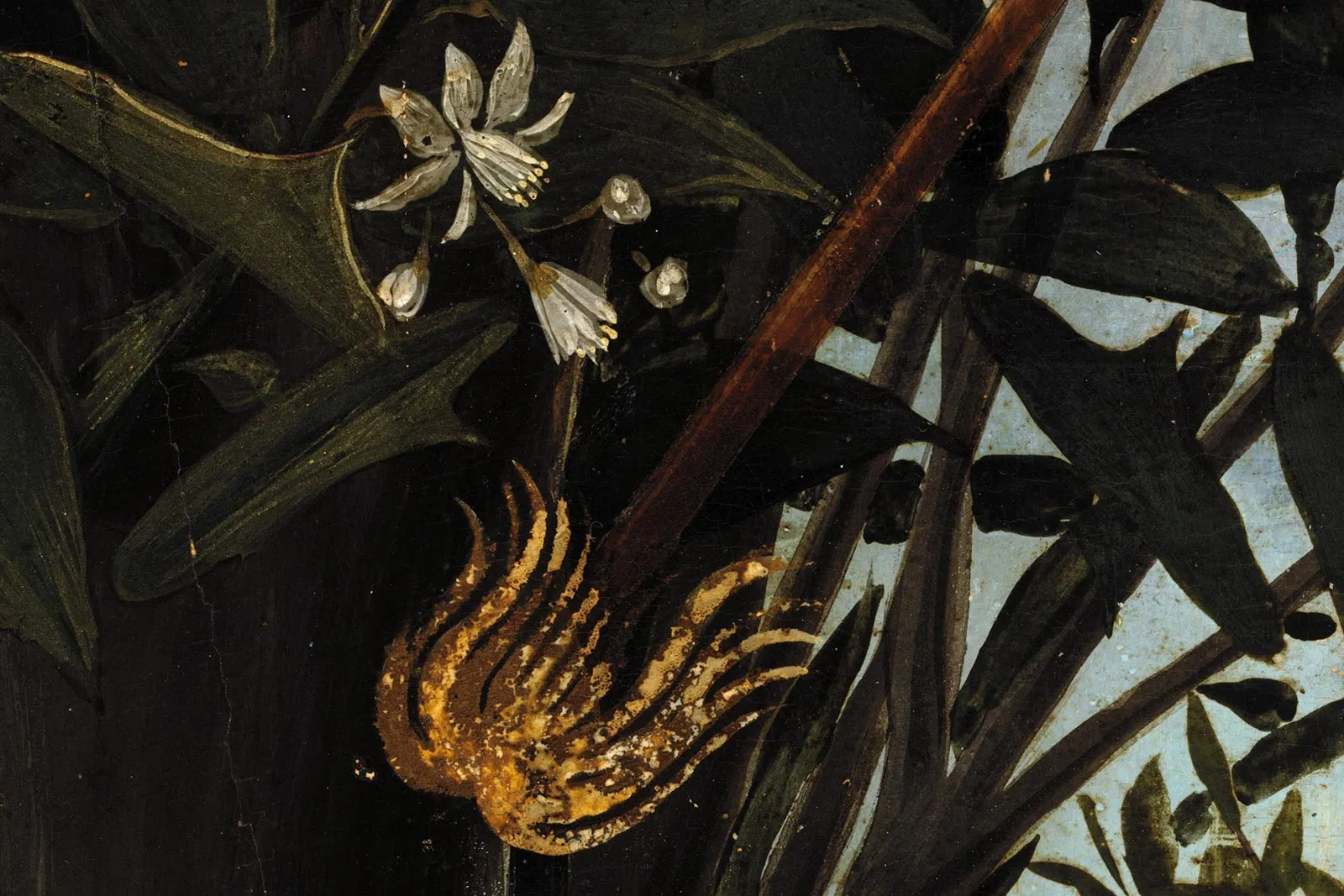 波提切利《春》超高清大图局部 (12)