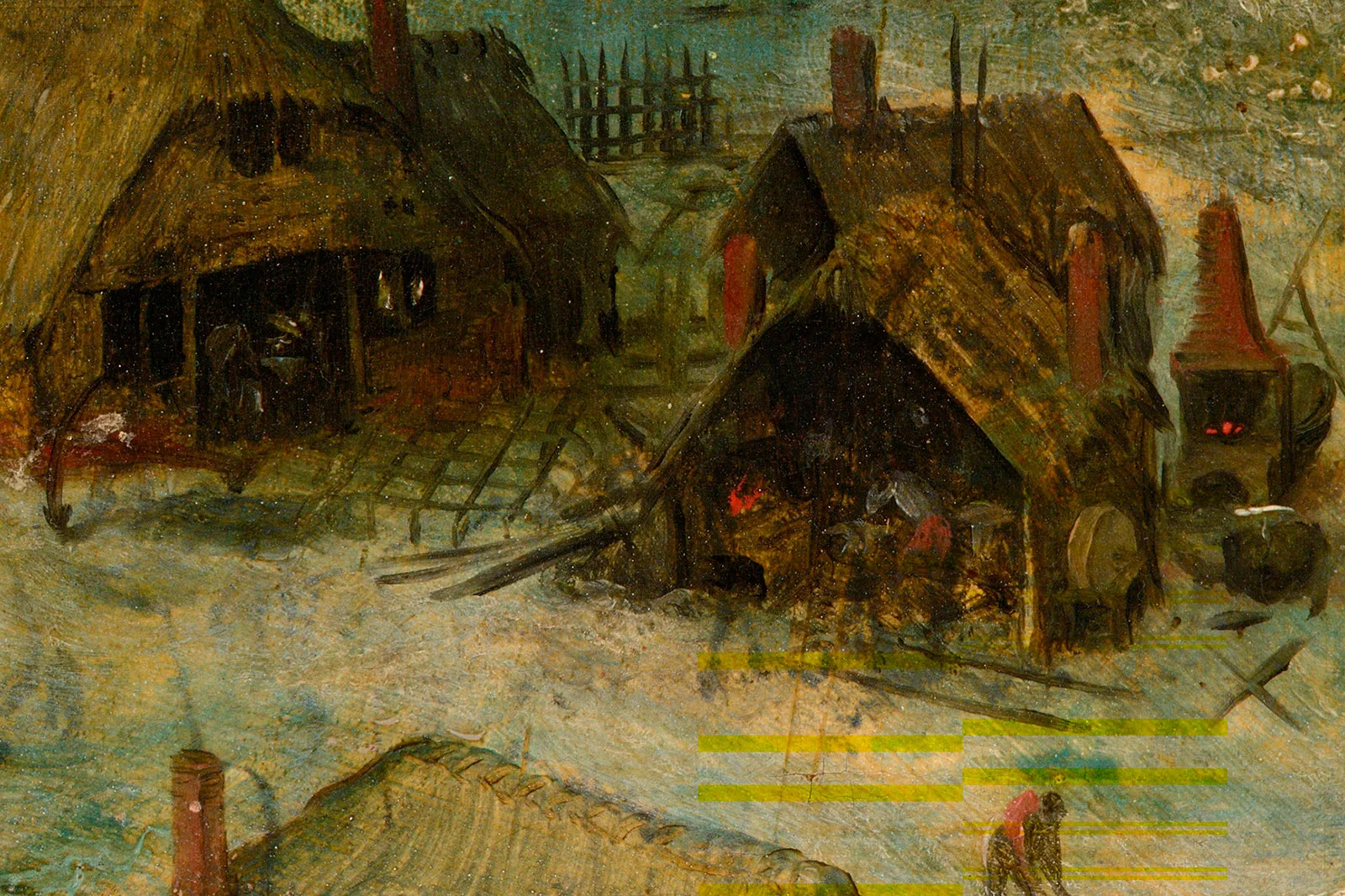 彼得·勃鲁盖尔《大巴别塔》超高清大图局部 (16)