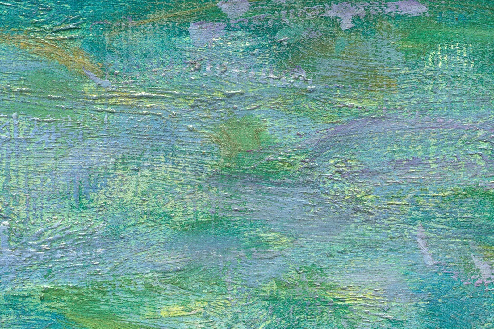 印象派莫奈油画作品《威尼斯穆拉宫》超高清大图局部 (7)