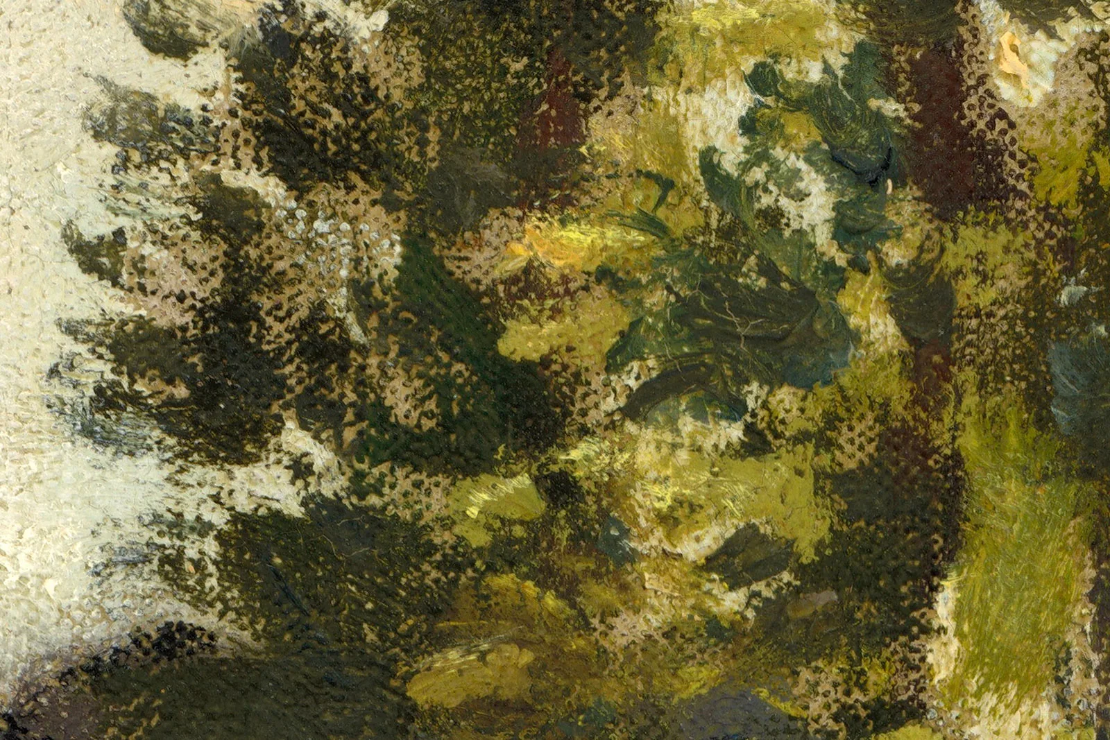 莫奈风景画《阿让特伊风景》超高清大图局部 (9)