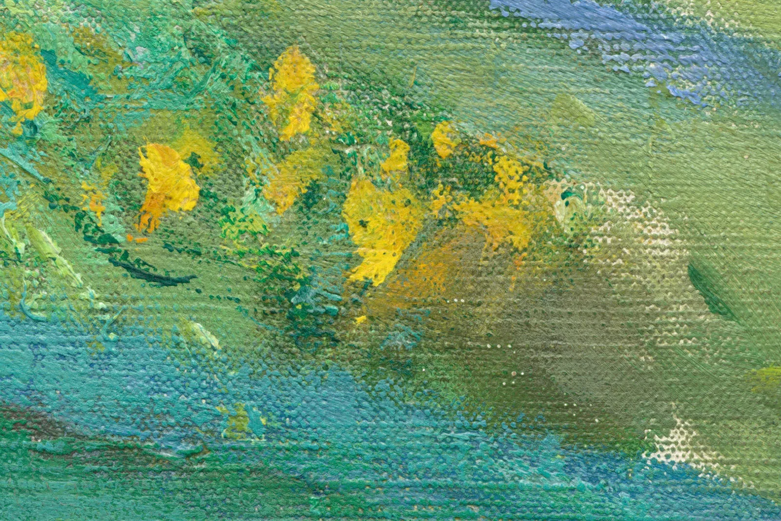 印象派莫奈作品《日本桥》高清大图局部 (8)