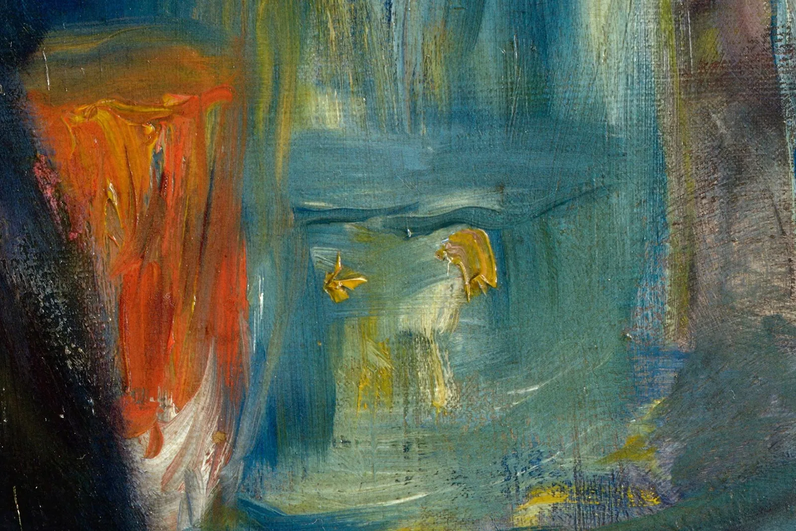 雷诺阿《红磨坊的舞会》超高清大图局部细节 (11)