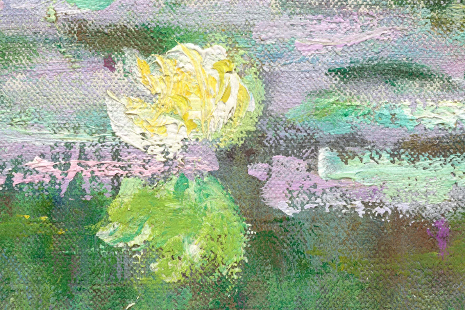 印象派莫奈作品《日本桥》高清大图局部 (4)